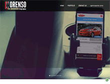 Tablet Screenshot of orensodesign.com
